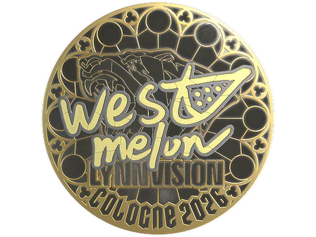 Sticker | westmelon (Gold) | Cologne 2026 image