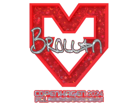 Sticker | Brollan (Glitter) | Copenhagen 2024 image