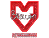 Sticker | Brollan (Glitter) | Copenhagen 2024 image