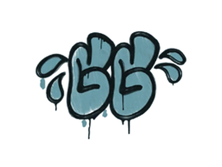 Sealed Graffiti | GGWP (Wire Blue) image