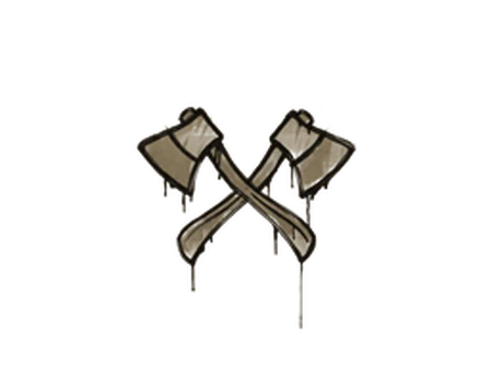 Sealed Graffiti | X-Axes (Dust Brown) image