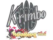 Sticker | Krimbo (Glitter) | Shanghai 2024 image