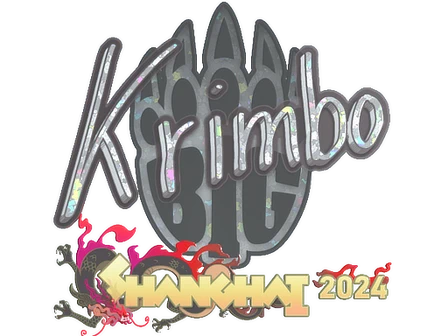 Sticker | Krimbo (Glitter) | Shanghai 2024 image