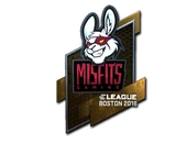 Sticker | Misfits Gaming (Foil) | Boston 2018 image