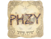 Sticker | phzy | Austin 2025 image