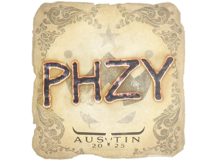 Sticker | phzy | Austin 2025 image