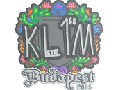 Sticker | kl1m (Embroidered) | Budapest 2025 image