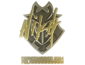 Sticker | NiKo (Gold) | Copenhagen 2024 image