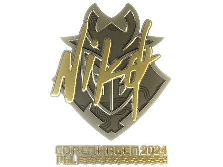 Sticker | NiKo (Gold) | Copenhagen 2024 image