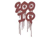 Sealed Graffiti | 200 IQ (Brick Red) image