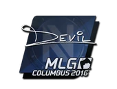 Sticker | DEVIL | MLG Columbus 2016 image
