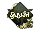 Sticker | sjuush (Gold) | Rio 2022 image