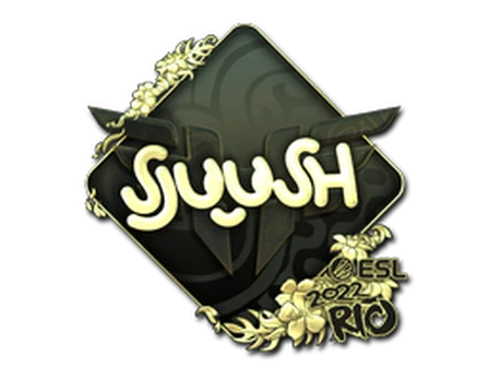 Sticker | sjuush (Gold) | Rio 2022 image