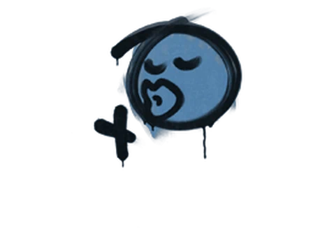 Sealed Graffiti | Smooch (Monarch Blue) image