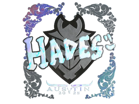 Sticker | hades (Holo) | Austin 2025 image