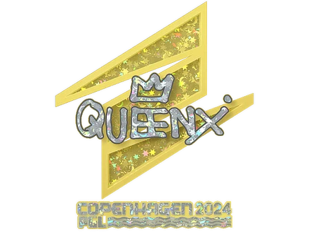 Sticker | Queenix (Glitter) | Copenhagen 2024 image