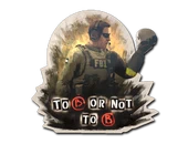 Sticker | To B or not to B image