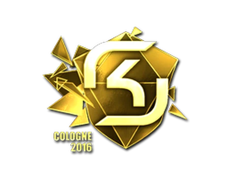 Sticker | SK Gaming (Gold) | Cologne 2016 image