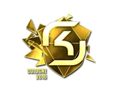 Sticker | SK Gaming (Gold) | Cologne 2016 image