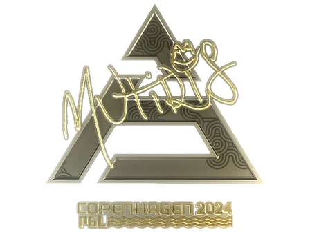 Sticker | MUTiRiS (Gold) | Copenhagen 2024 image
