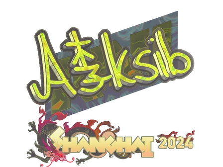 Sticker | Aleksib (Holo) | Shanghai 2024 image