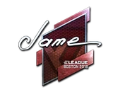 Sticker | Jame (Foil) | Boston 2018 image