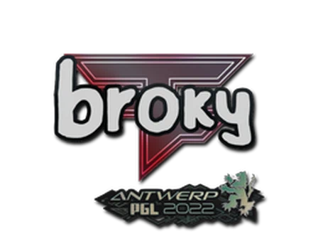 Sticker | broky | Antwerp 2022 image