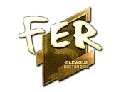 Sticker | fer (Gold) | Boston 2018 image