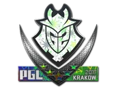 Sticker | G2 Esports (Holo) | Krakow 2017 image