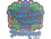 Sticker | hallzerk (Embroidered) | Budapest 2025 image
