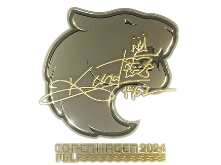 Sticker | KSCERATO (Gold) | Copenhagen 2024 image