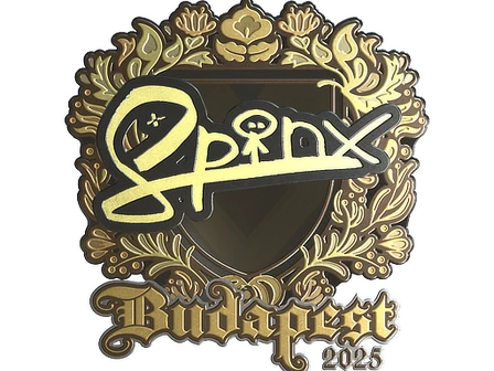 Sticker | Spinx (Gold) | Budapest 2025 image