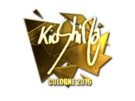 Sticker | kioShiMa (Gold) | Cologne 2016 image