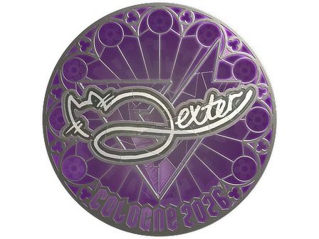 Sticker | dexter (Foil) | Cologne 2026 image