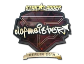 Sticker | olofmeister (Gold) | Berlin 2019 image