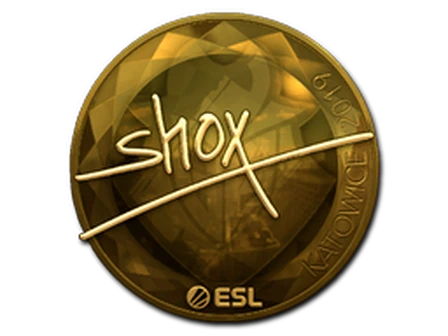 Sticker | shox (Gold) | Katowice 2019 image
