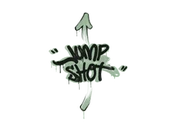 Sealed Graffiti | Jump Shot (Cash Green) image