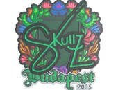 Sticker | skullz (Embroidered) | Budapest 2025 image