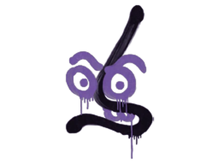 Sealed Graffiti | Recoil MP7 (Monster Purple) image