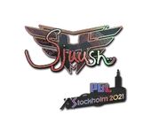 Sticker | sjuush (Holo) | Stockholm 2021 image