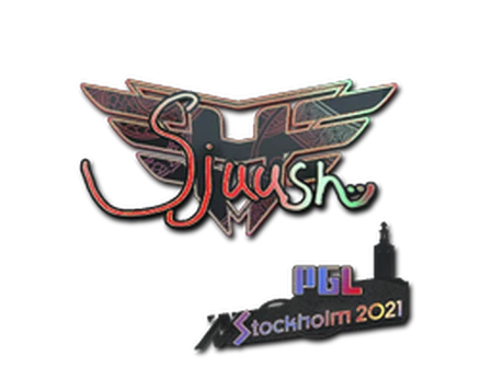 Sticker | sjuush (Holo) | Stockholm 2021 image