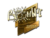 Sticker | Boombl4 (Gold) | Boston 2018 image