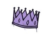 Sealed Graffiti | King Me (Violent Violet) image