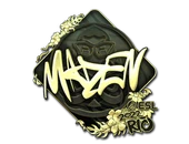Sticker | maden (Gold) | Rio 2022 image