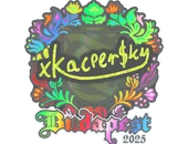 Sticker | xKacpersky (Holo) | Budapest 2025 image