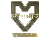 Sticker | xertioN (Gold) | Copenhagen 2024 image