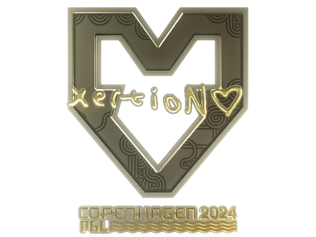 Sticker | xertioN (Gold) | Copenhagen 2024 image