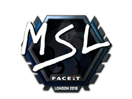 Sticker | MSL (Foil) | London 2018 image