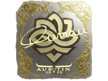 Sticker | dumau (Gold) | Austin 2025 image