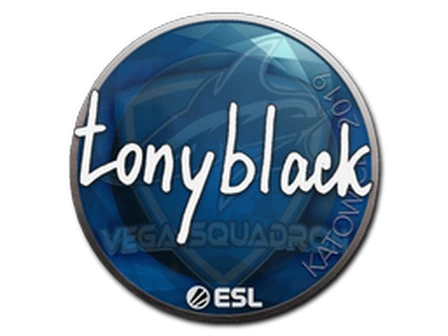 Sticker | tonyblack | Katowice 2019 image
